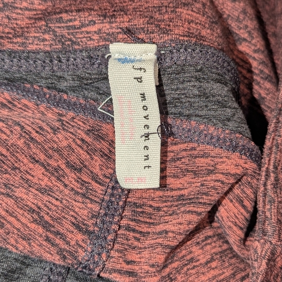 Free People Movement Dylan Leggings Women's Medium Colorblock Mesh Cropped - Picture 7 of 7